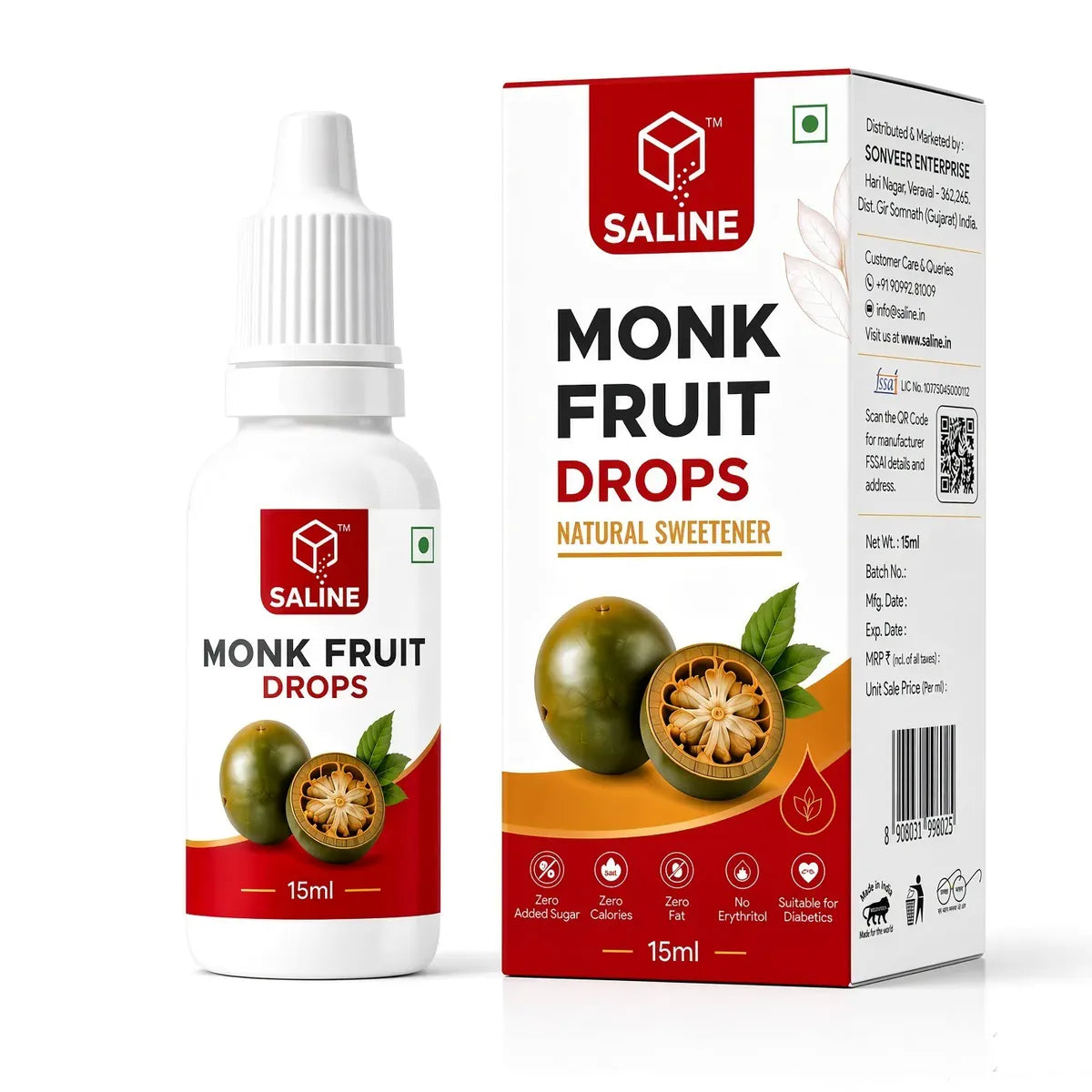 Monk fruit sugar substitute
