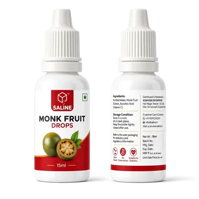 Monk fruit sweetener compared with brown sugar and white sugar