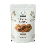 SALINE food grade baking soda 1kg pack, front of pack