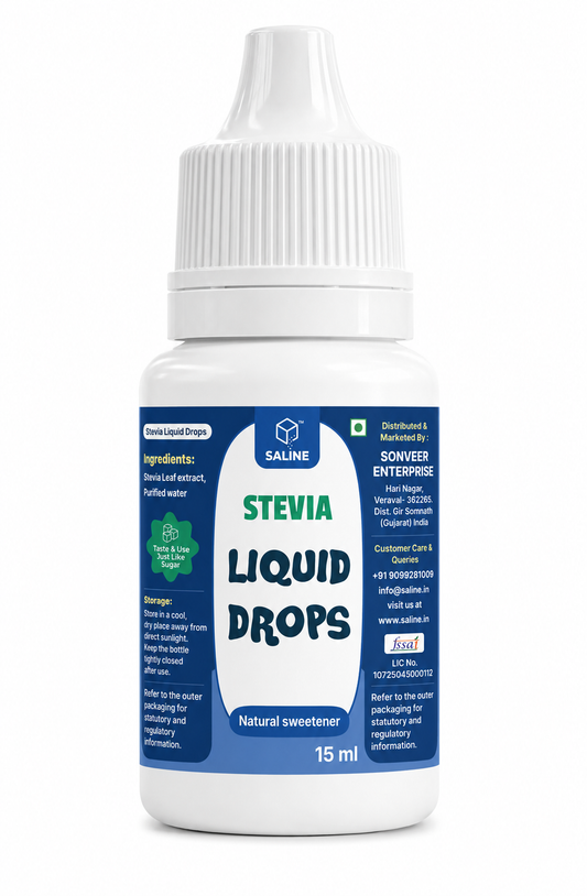 Stevia Drops – Liquid Sweetener, 15ml