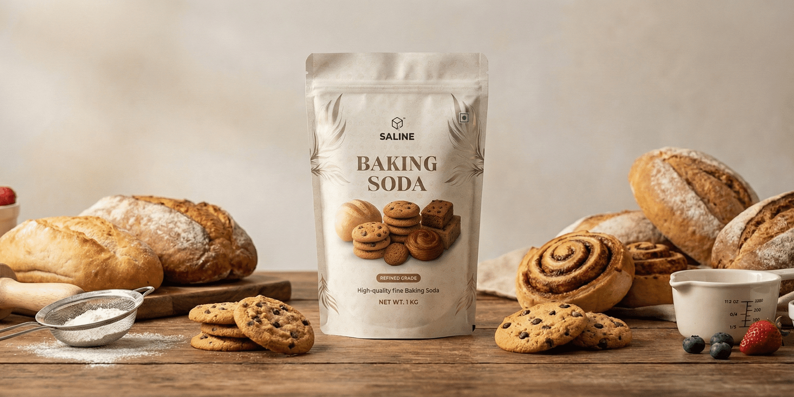 Saline Baking Soda